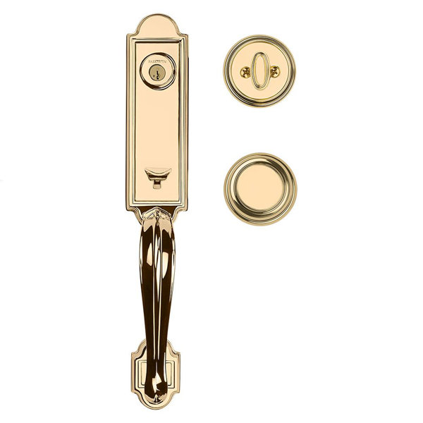 Baldwin Avendale Handleset with Single Cylinder Deadbolt and Alcott